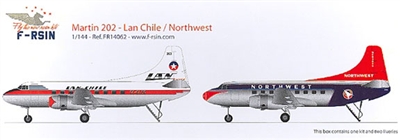 1:144 Martin 202, Northwest, Lan Chile