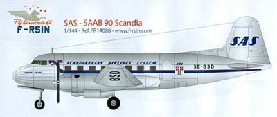 1:144 Saab 90 Scania, SAS