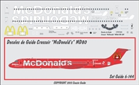 1:144 Crossair 'McDonalds McPlane' McDD MD-80