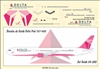 1:200 Delta Airlines 'Breast Cancer' Boeing 767-400ER