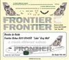 1:144 Frontier Airbus A.319 N941FR 'Lobo' the Gray Wolf
