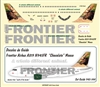 1:144 Frontier Airbus A.319 N945FR. 'Chocolate' the Moose