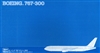 1:200 Boeing 767-300, "Blue Box" (no decal)