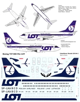 1:144 LOT Polish Boeing 737-500