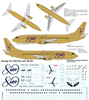 1:144 LOT Polish '80th Anniversary' Boeing 737-400