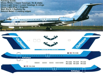 1:144 NLM Cityhopper F.28-4000