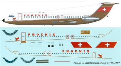 1:144 Phoenix BAC 1-11-500