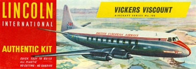 1:??? Vickers Viscount 700, British European Airways