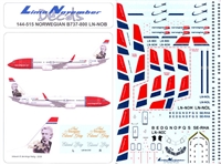 1:144 Norwegian Airlines 'Edvard Grieg' Boeing 737-800(W)