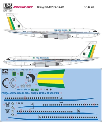 1:144 F.A. Brazilia (Brazilian Air Force) Boeing 707-320B