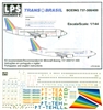 1:144 Trans Brasil (80's cs) Boeing 737-300/-400