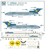 1:144 Lufthansa (experimental cs) Boeing 727-200