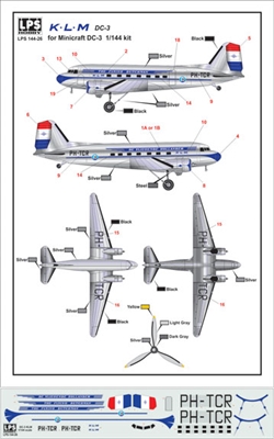 1:144 KLM Douglas DC-3