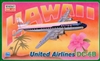 1:144 Douglas DC-6B, United Airlines