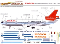 1:200 Viasa (1990's) McDD DC-10-30