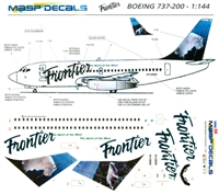 1:144 Frontier Boeing 737-200 'Ram'