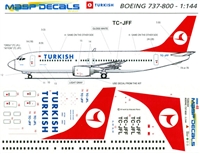 1:144 Turkish Boeing 737-300