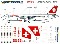1:144 Swiss Airbus A.319/A.320/A.321