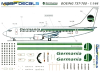 1:144 Germania Boeing 737-700