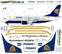 1:144 Ryanair Boeing 737-800