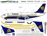 1:144 Ryanair Boeing 737-200