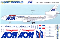 1:144 AOM (Cubana) McDD DC-10-30