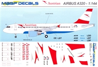 1:144 Austrian Airlines Airbus A.319 / 320 / 321