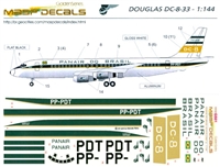 1:144 Panair do Brasil DC-8