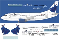 1:144 Air Baltic 'Blue Lady' Boeing 737-500