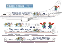 1:144 Cayman Airways Boeing 737-300
