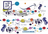 1:144 Aviacsa '15th Anniversary' Boeing 737-200