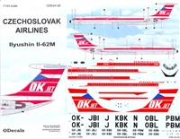 1:144 Czechoslovak Airlines Ilyushin 62M