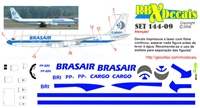1:144 Brasair Cargo Boeing 707-320C