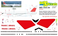 1:144 Transbrasil (TWA cs) Boeing 767-200