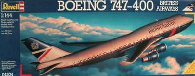 1:144 Boeing 747-400, British Airways