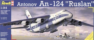 1:144 Antonov 124-100, Volga Dneper, Heavylift, Aeroflot