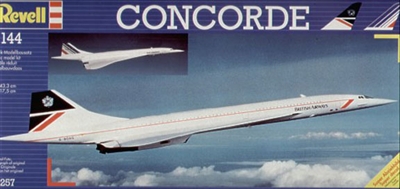 1:144 BAC Sud Concorde, British Airways, Air France