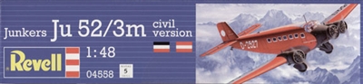 1:48 Junkers 52/3M 'Civil Version'