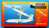 1:144 Boeing 737-400, no decal *Sold Out*