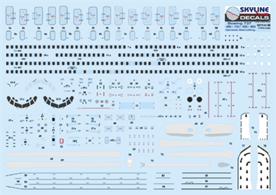 1:144 Boeing 737NG Detail Decal