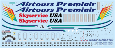1:144 Airtours Premiair Skyservice USA McDD DC-10-30
