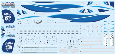 1:144 Alaska Airlines 'Dreamliner' Boeing 737-800(W)