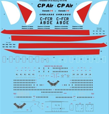 1:200 CP Air Boeing 747-200B