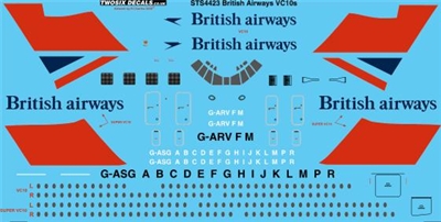 1:144 British Airways VC-10 / Super VC-10