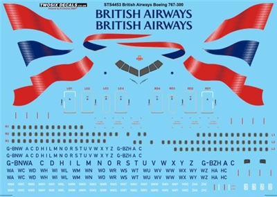 1:144 British Airways Boeing 767-300ER