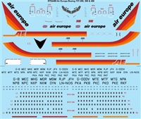 1:144 Air Europe Boeing 737-200/-300/-400