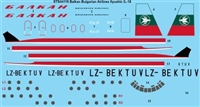 1:144 Balkan Bulgarian Airlines Ilyushin 18