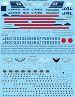 1:144 Japan Air Lines Douglas DC-8-61 / -62