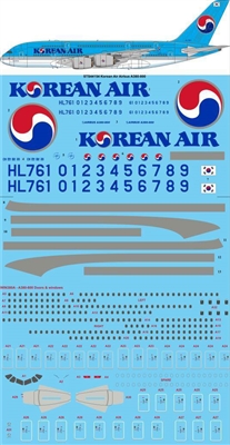 1:144 Korean Air Airbus A.380-800