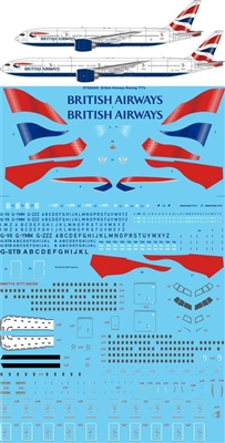 1:144 British Airways Boeing 777-200ER / -300ER